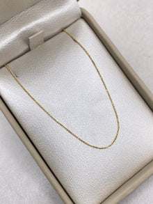 Cadena It Mini Aro Seguido Oro amarillo 18k 1,40 Gr / 0,8 mm / 50 Cm