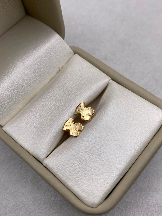 Topos oso ts Oro amarillo 18k 0,70 Gr / 6,0 mm