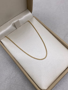 Cadena It cubana Oro amarillo 18k 1,52 Gr / 1,47 mm / 45 Cm