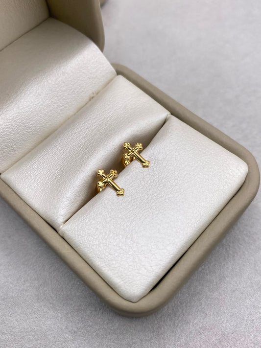 Topos Cruz (R) Oro amarillo 18k 0,53 Gr / 4,56 mm