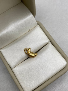 Dije luna (R) Oro amarillo 18k 0,39 Gr / 5,0 mm / 1,5 Cm