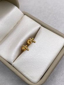 Topos Cruz Cristo (R) Oro amarillo 18k 0,54 Gr / 6 mm