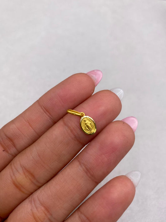 Dije Virgen Milagrosa (R) Oro amarillo 18k 0,55 Gr / 2,3 Cm