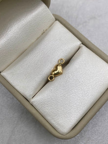 Herraje corazon inflado Oro amarillo 18k 0,27 Gr / 2,0 Cm
