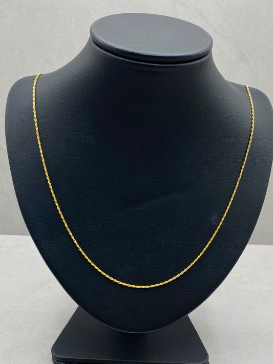 Cadena It Lazo Oro amarillo 18k +1 / 1,03 Gr / 2 mm / 60 Cm