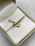 Dije bolsa de dinero Oro amarillo 18k 0,54 Gr / 6 mm / 1,5 Cm
