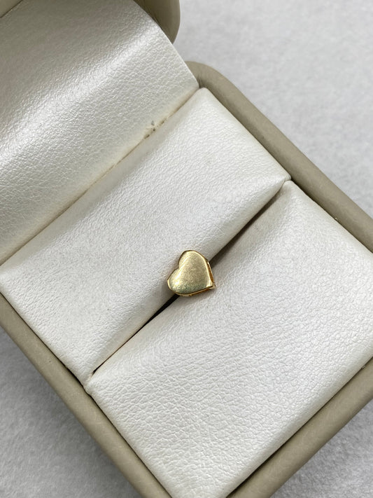 Dije corazon (R) Oro amarillo 18k 0,50 Gr / 6,46 mm / 0,7 Cm