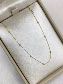 Cadena It Lluvia Oro amarillo 18k +1 / 1,17 Gr / 0,75 mm / 45 Cm