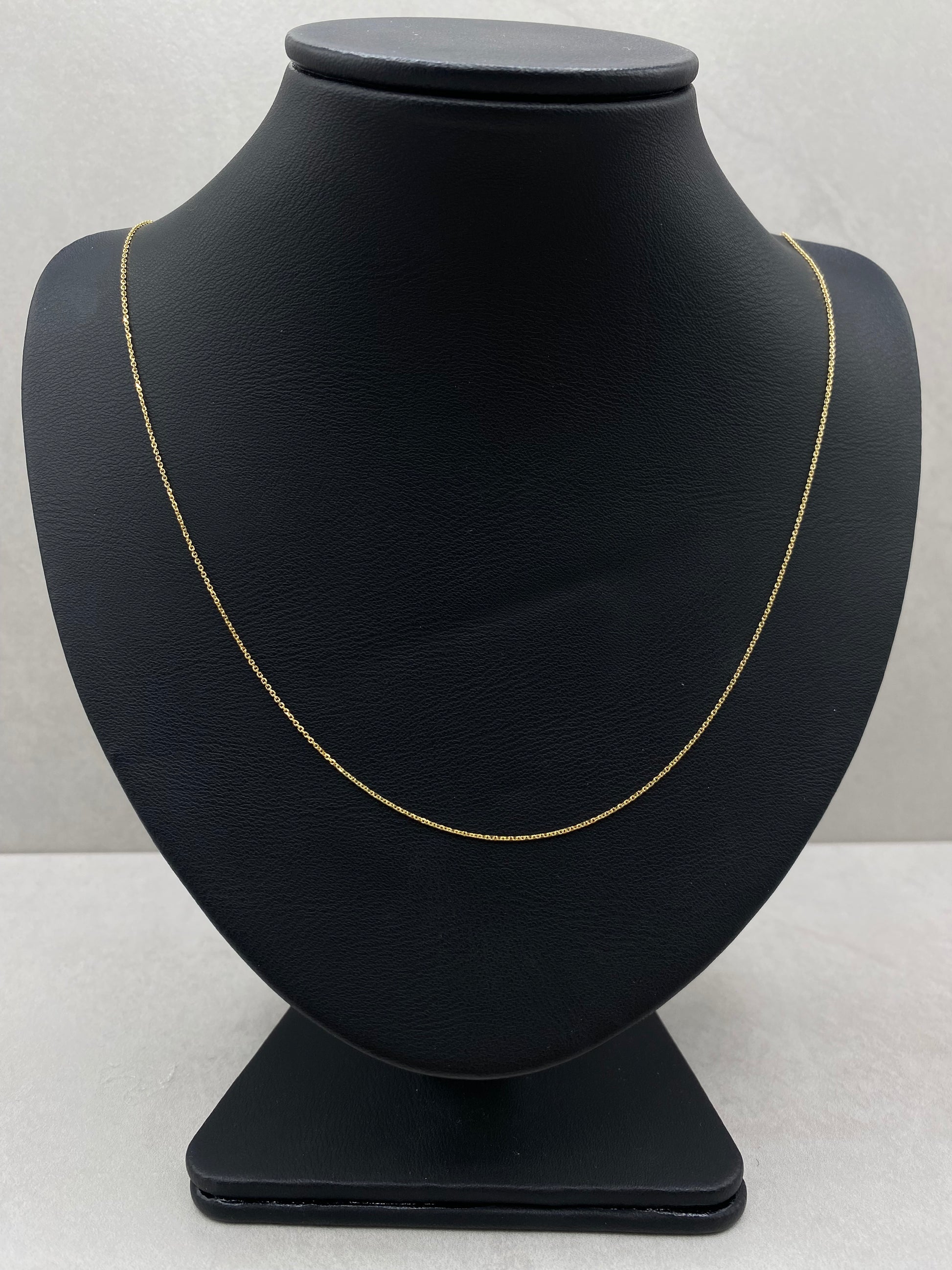 Cadena It Mini Aro Seguido Oro amarillo 18k 1,40 Gr / 0,8 mm / 50 Cm
