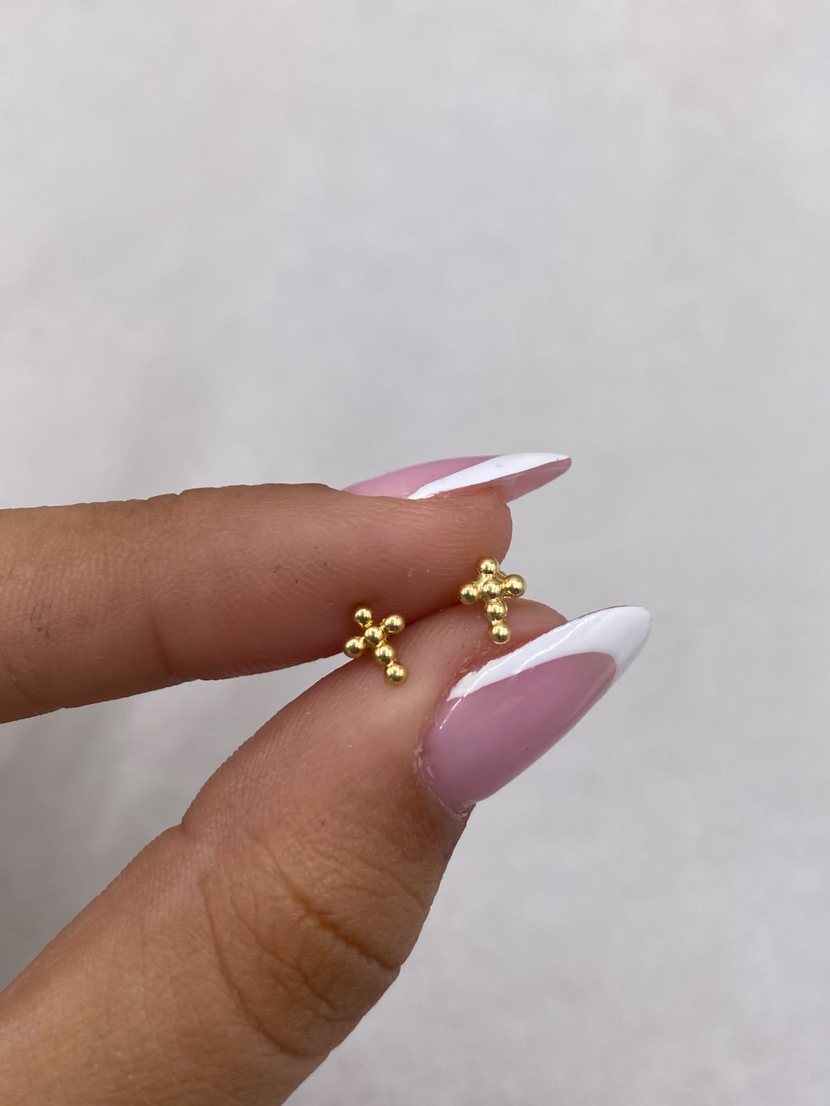 Topos Cruz Cristo (R) Oro amarillo 18k 0,54 Gr / 6 mm