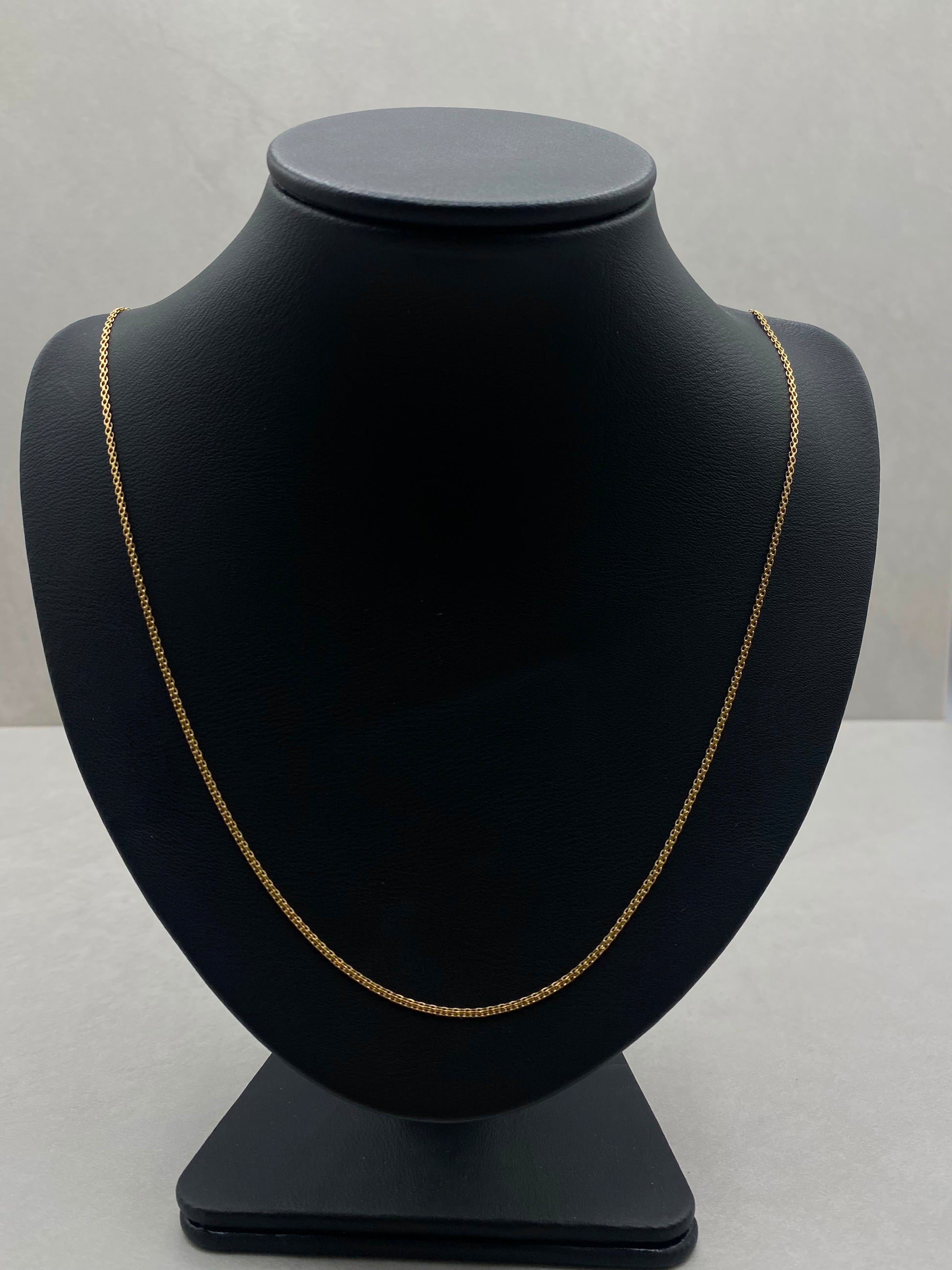 Cadena It china Oro amarillo 18k +1 / 3,0 Gr / 1,5 mm / 60 Cm
