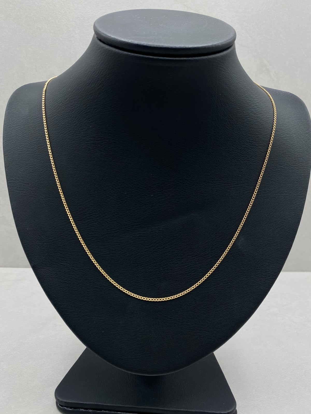 Cadena It Cubana Oro amarillo 18k 2 Gr / 1,5 mm / 60 Cm
