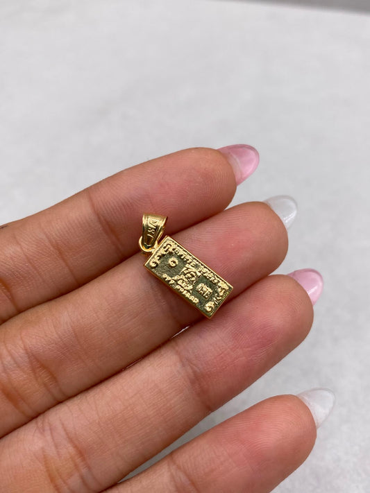 Dije Dolar Oro amarillo 18k 0,63 Gr / 2,3 Cm
