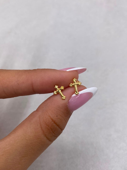 Topos Cruz (R) Oro amarillo 18k 0,53 Gr / 4,56 mm