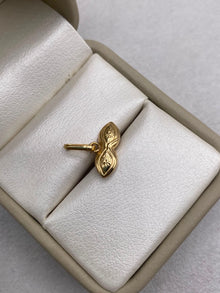 Dije Ojo Santa Lucia (R) Oro amarillo 18k 0,46 Gr / 1,5 Cm