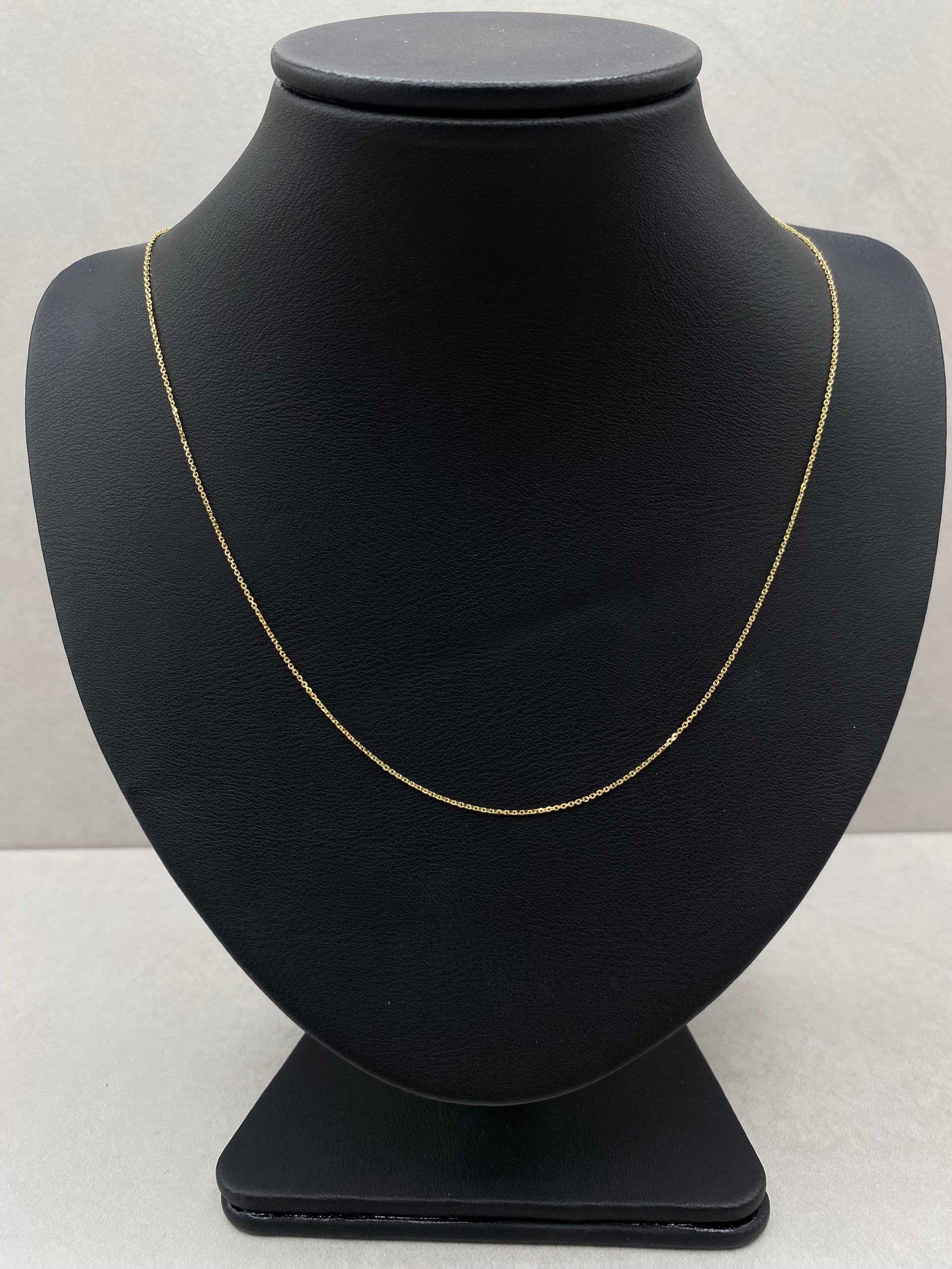 Cadena It Mini Aro Seguido Oro amarillo 18k 1,3 Gr / 0,8 mm / 45 Cm