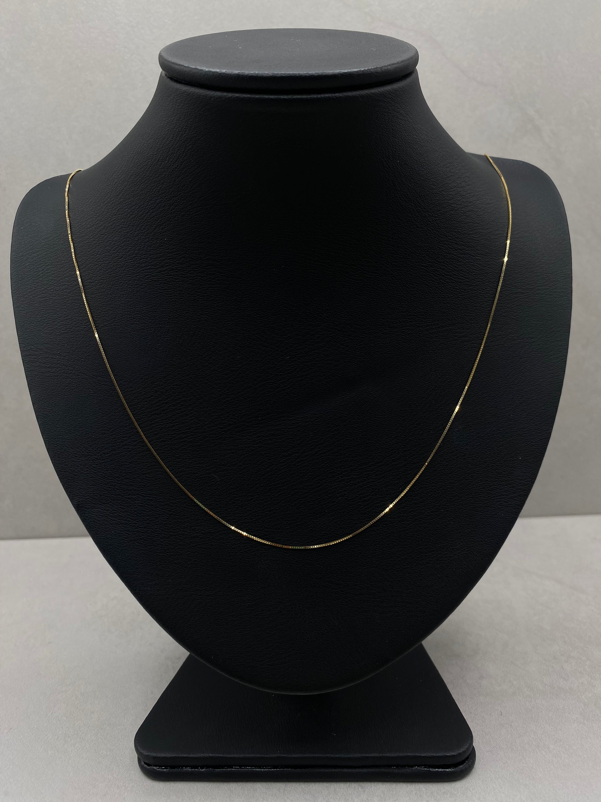 Cadena It Veneciana Oro amarillo 18k +1 / 1,17 Gr / 0,46 mm / 50 Cm