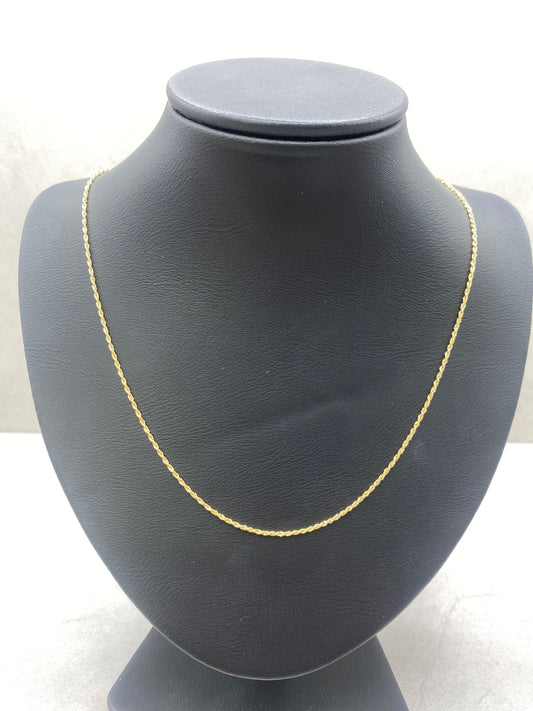 Cadena It mini lazo  Oro amarillo 18k +1 / 0,85 Gr / 1,0 mm / 45 Cm