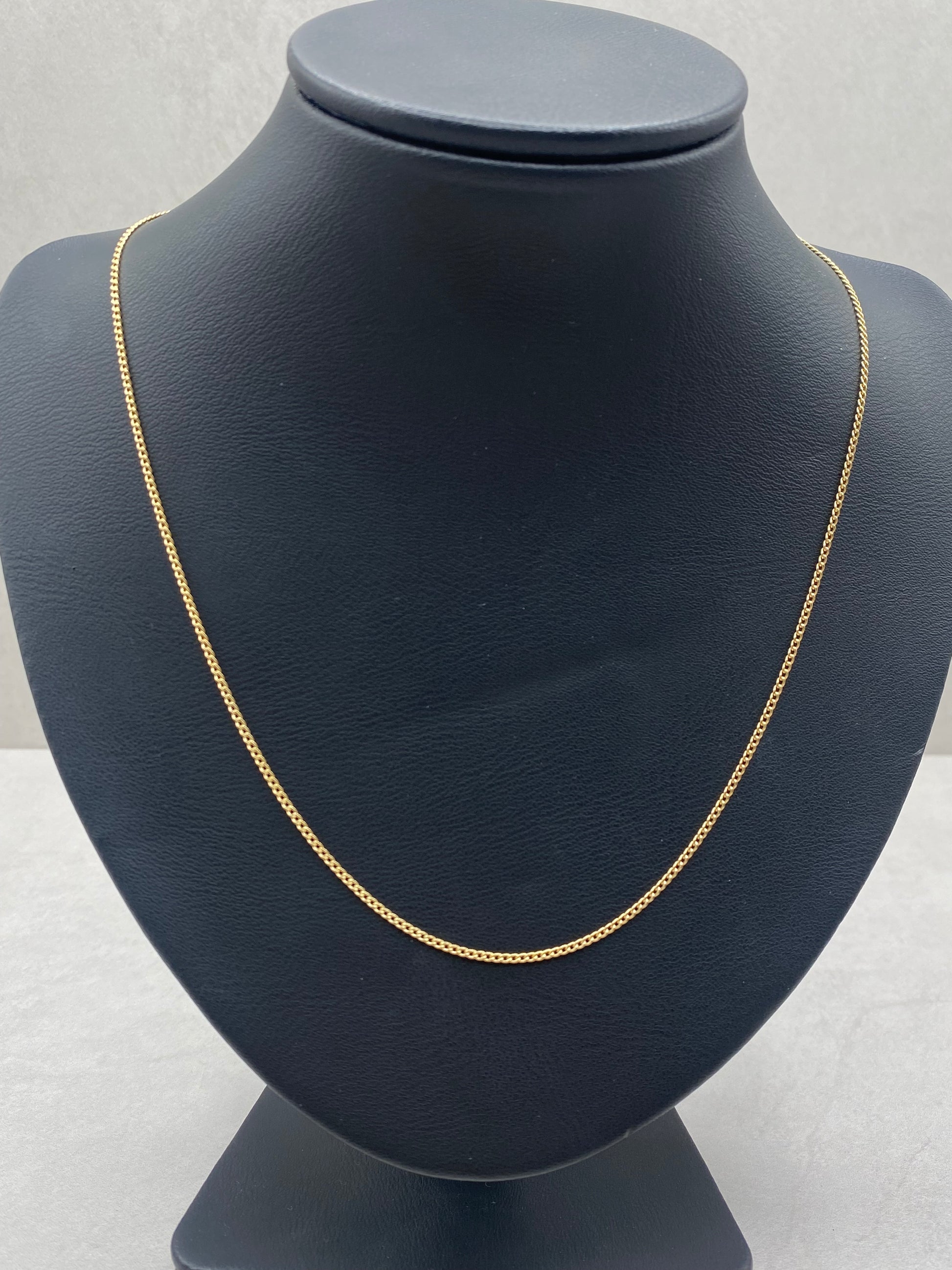 Cadena It cubana Oro amarillo 18k 1,52 Gr / 1,47 mm / 45 Cm