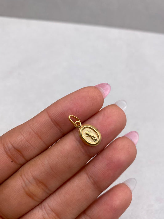 Dije Divino Niño (R) Oro amarillo 18k 0,38 Gr / 2 Cm