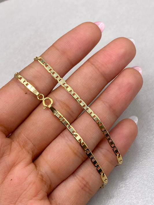 Cadena It plana Oro amarillo 18k 6,26 Gr / 2 mm / 60 Cm