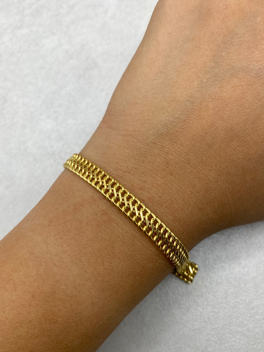 Pulso It Sedusa Oro amarillo 18k +2 / 5,92 Gr / 6,34 mm / 19,5 Cm