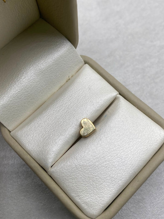 Dije corazon inflado (r) Oro amarillo 18k 0,50 Gr / 6,20 mm / 0,8 Cm