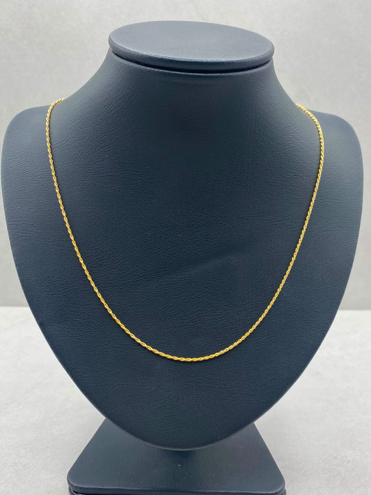 Cadena It mini lazo Oro amarillo 18k +1 / 0,88 Gr / 1,0 mm / 45 Cm