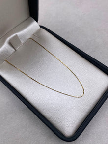 Cadena It veneciana Oro amarillo 18k +1 / 1,18 Gr / 0,8 mm / 50 Cm