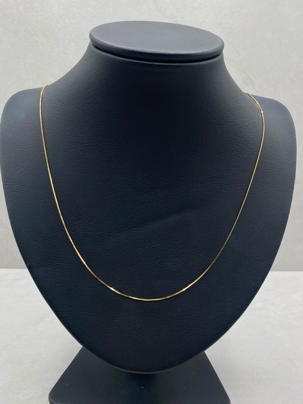 Cadena It veneciana Oro amarillo 18k +1 / 1,18 Gr / 0,8 mm / 50 Cm