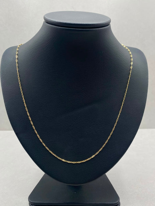 Cadena It escalera  Oro amarillo 18k 2,17 Gr / 1,5 mm / 50 Cm
