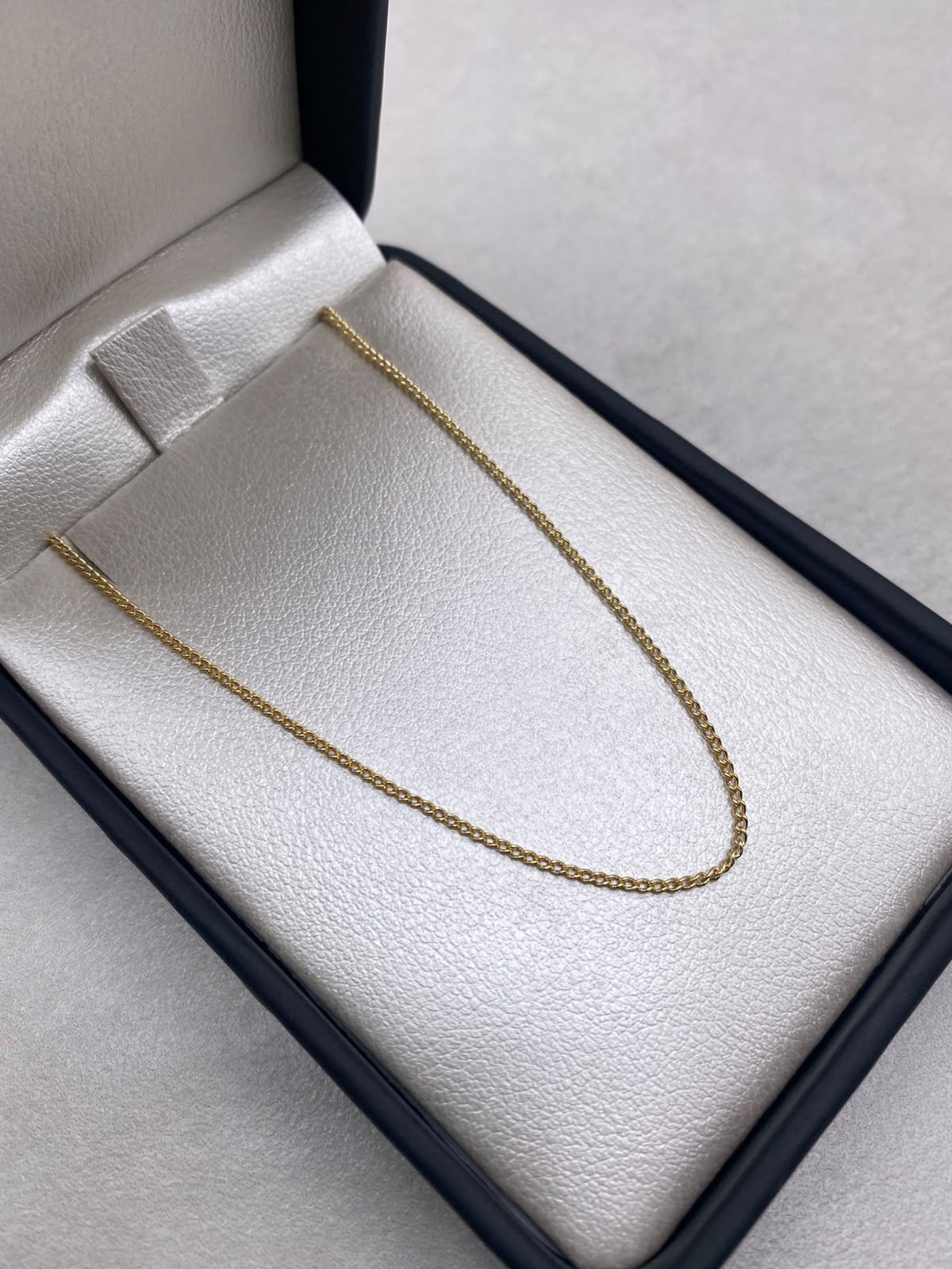 Cadena It mini cubana Oro amarillo 18k 1,68 Gr / 1,0 mm / 50 Cm
