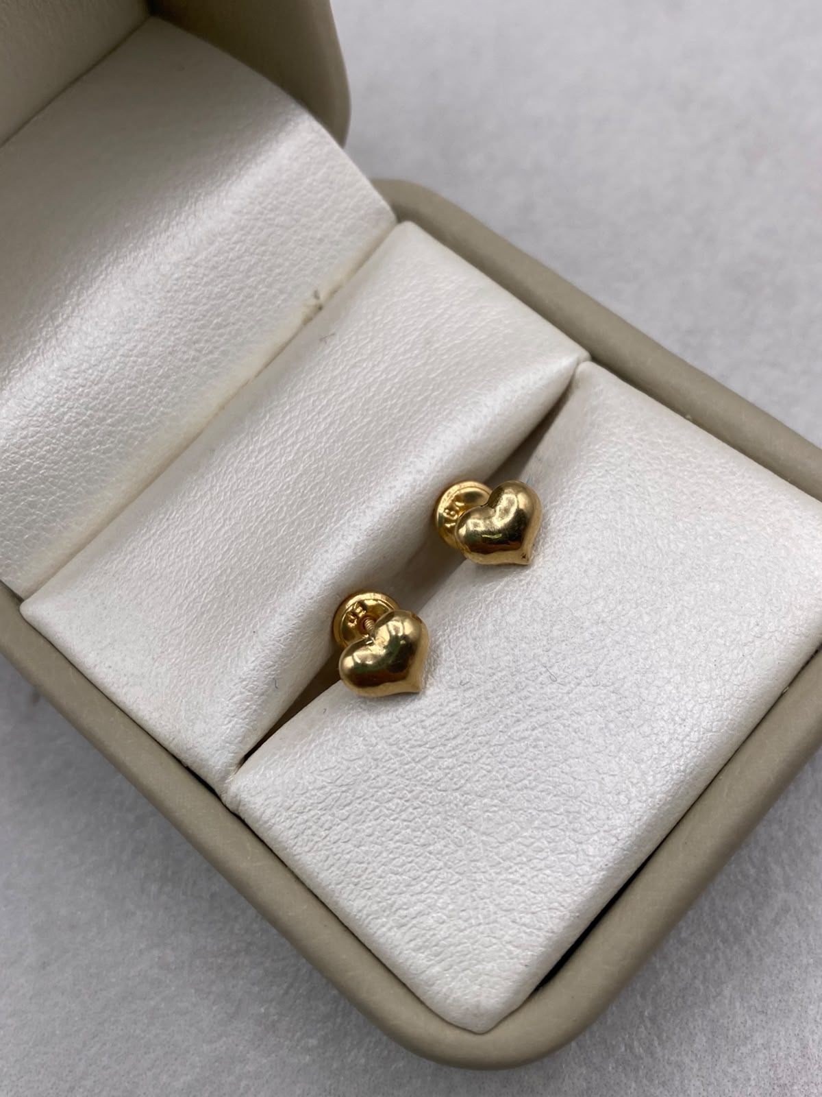 Topos corazon inflado Oro amarillo 18k 0,60 Gr / 6,61 mm