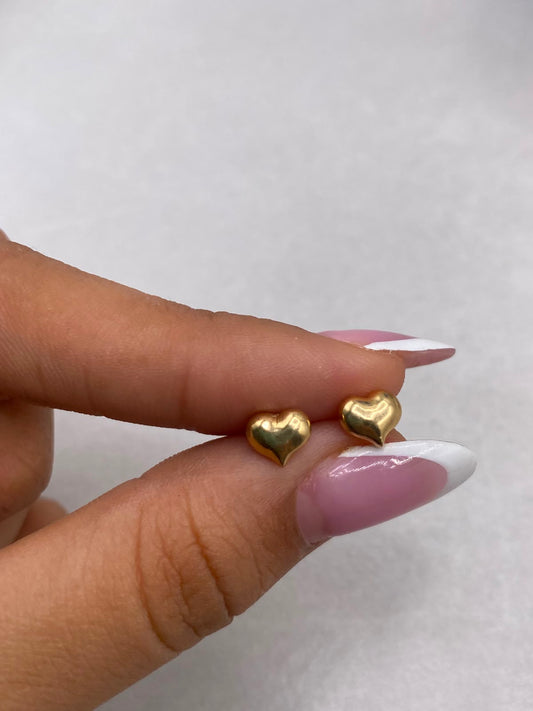 Topos corazon inflado Oro amarillo 18k 0,60 Gr / 6,61 mm