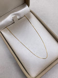 Cadena It veneciana  Oro amarillo 18k +1 / 0,97 Gr / 0,8 mm / 45 Cm