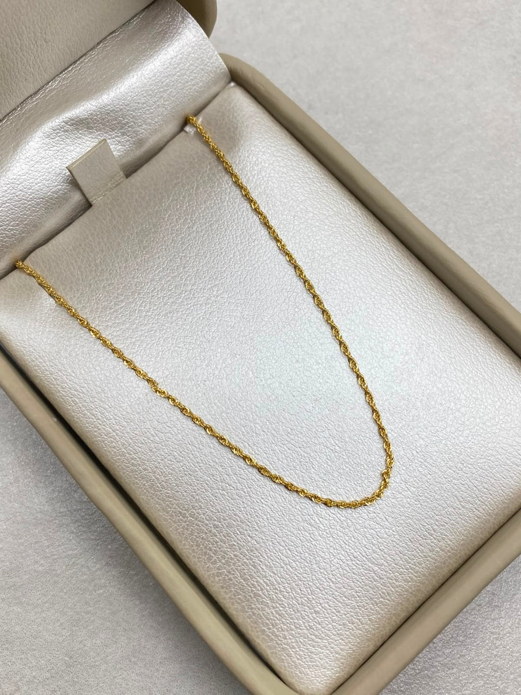 Cadena It mini lazo Oro amarillo 18k +1 / 0,9 Gr / 1 mm / 50 Cm