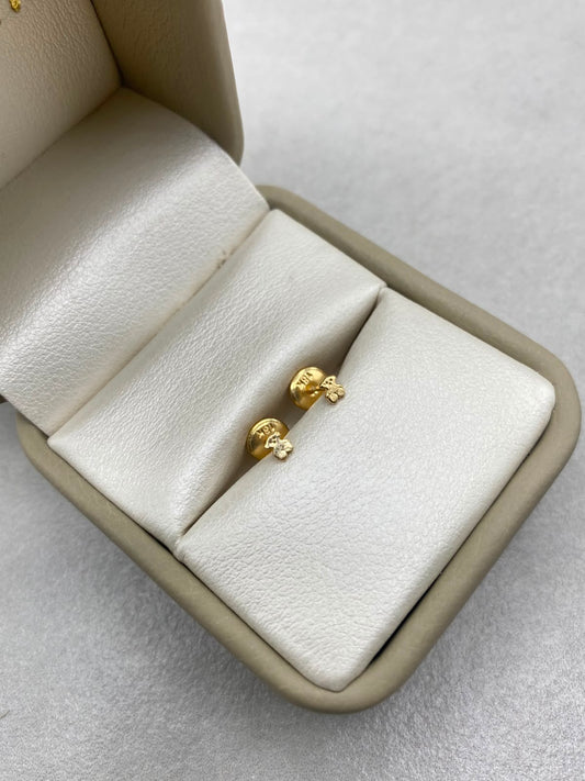Topos oso ts  Oro amarillo 18k 0,45 Gr / 2,54 mm