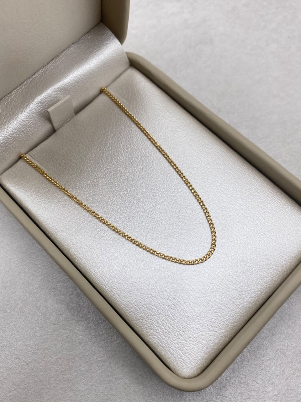 Cadena It mini cubana Oro amarillo 18k 2 Gr / 1,5 mm / 60 Cm