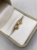 Topos topos gc  Oro amarillo 18k 0,60 Gr / 11 mm