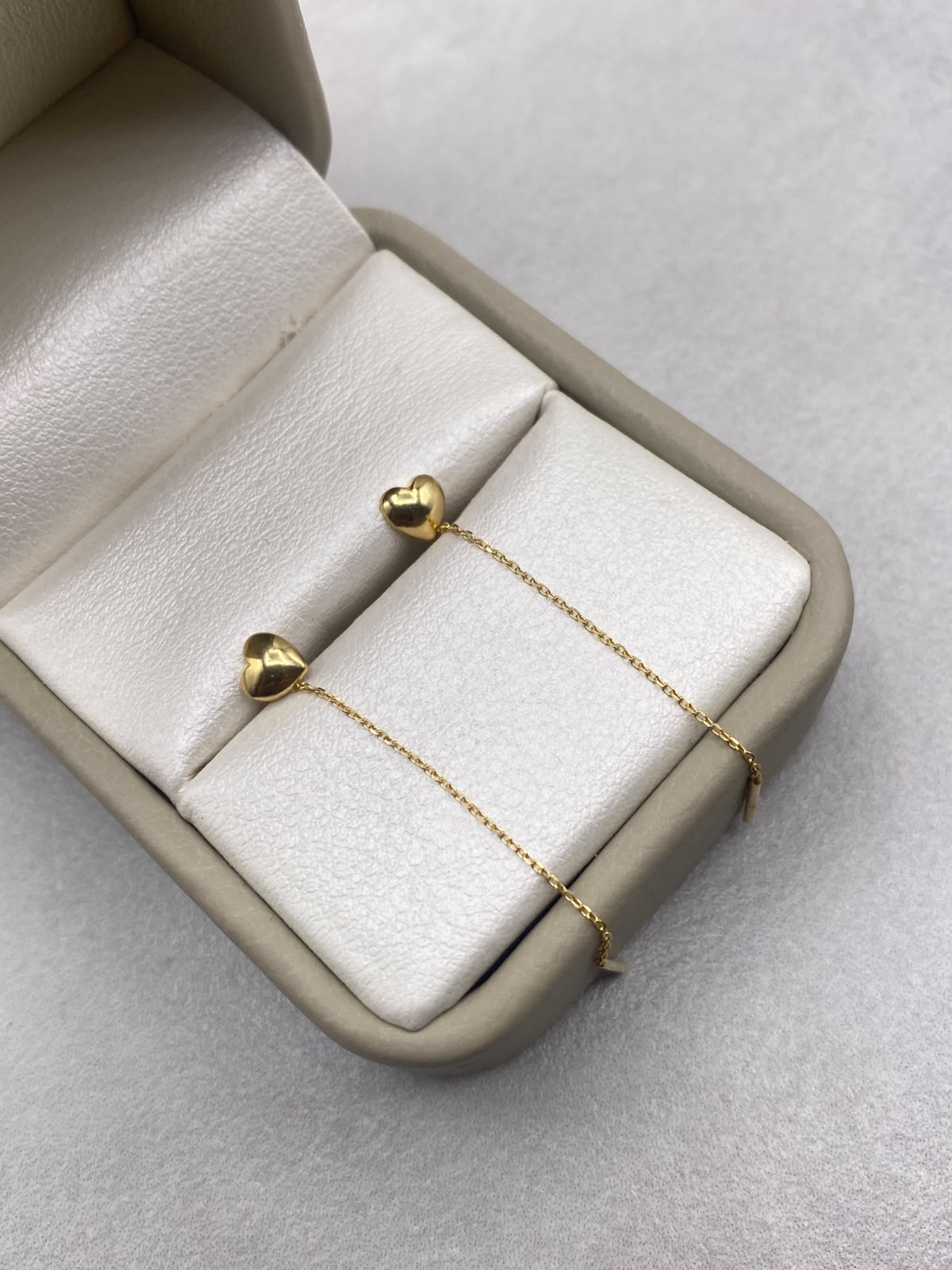 Topos It corazon lisa aguja Oro amarillo 18k +1 / 0,45 Gr