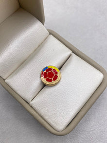 Herraje Seleccion Colombia Oro amarillo 18k 0,92 Gr / 12 Cm