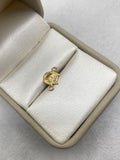 Herraje herradura Oro amarillo 18k 0,28 Gr / 8 Cm