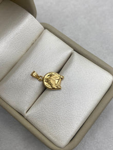 Dije herradura de caballo Oro amarillo 18k 0,50 Gr / 1,0 Cm