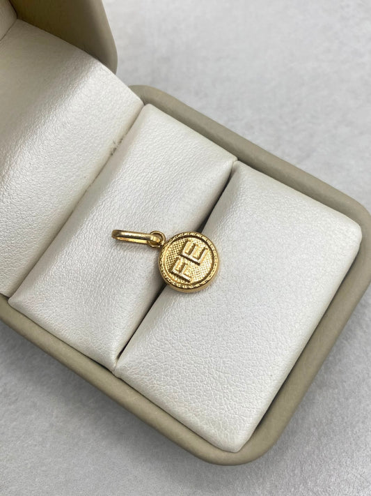 Dije fe Oro amarillo 18k 0,83 Gr / 10 mm / 2 Cm