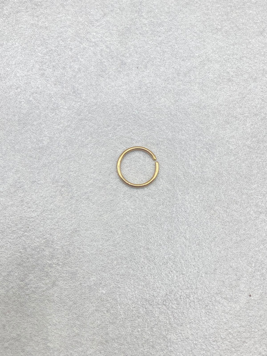 Piercing aro liso (Nariz)