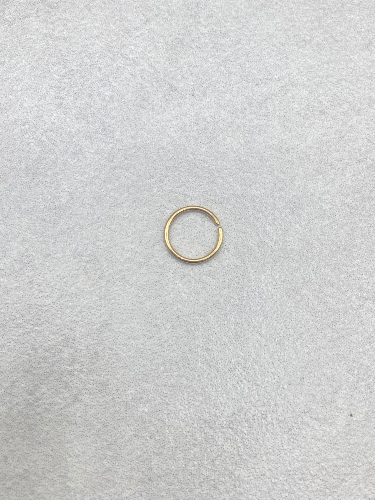 Piercing aro liso (Nariz)