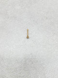 Piercing chispa circon blanco (nariz)