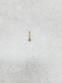 Piercing chispa circon blanco (nariz)