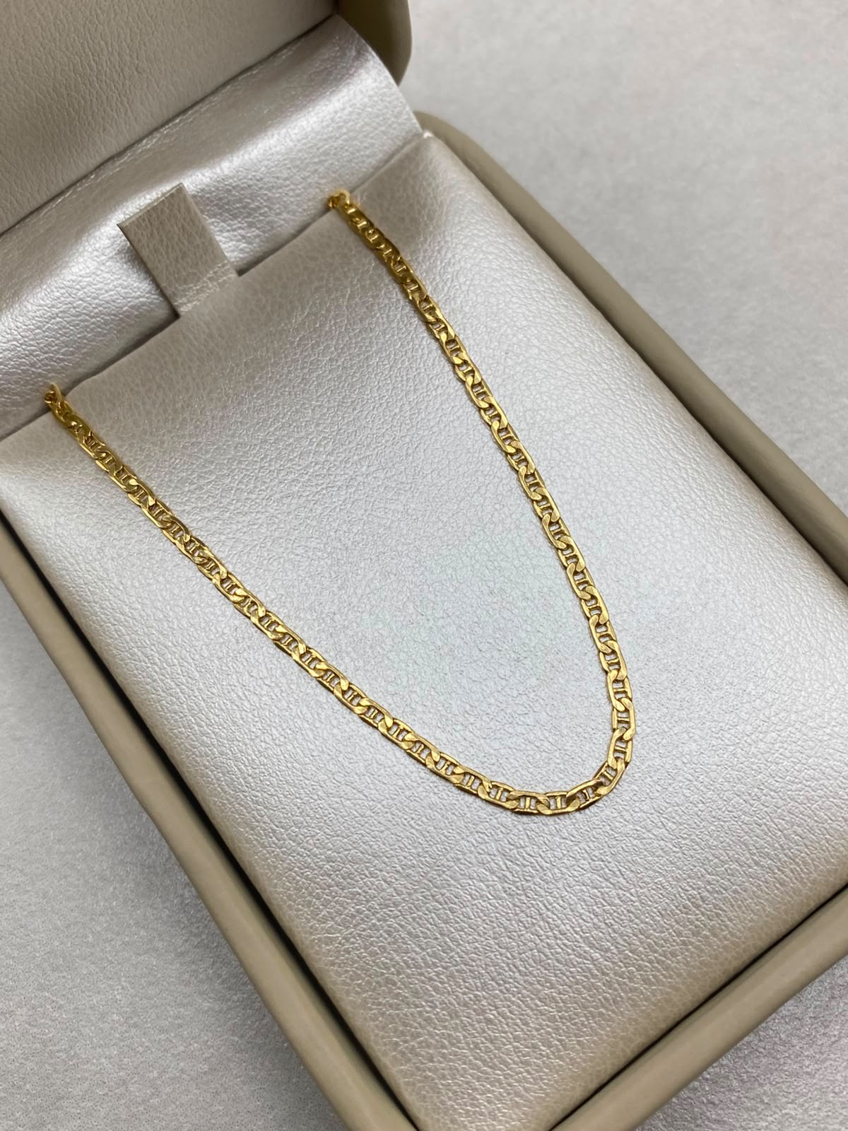 Cadena It plana Oro amarillo 18k +1 / 3,09 Gr / 2 mm / 50 Cm