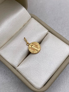 Dije san benito  Oro amarillo 18k 0,53 Gr / 10,11 mm / 2,5 Cm